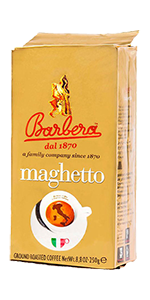 Barbera Espresso Maghetto 250g gemahlen