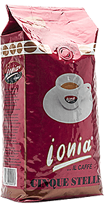 Ionia Espresso Cinque Stelle 1kg Bohnen