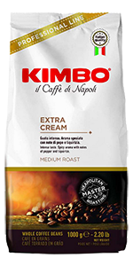 Kimbo Espresso Extra Cream 1kg Bohnen