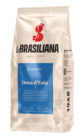 La Brasiliana Espresso Deca d'Este (Decaffeinato) 1kg Bohnen La Brasiliana Kaffee Deca d'Este (Decaffeinato) 1kg Bohnen