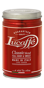 Lucaffe Espresso Classic 250g Bohnen Dose