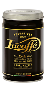 Lucaffe Espresso Mr. Exclusive 250g Bohnen Dose