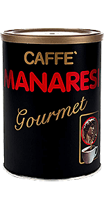 Manaresi Espresso Gourmet 250g gemahlen Dose