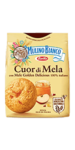 Mulino Bianco Cuor di Mela Plätzchen 300g