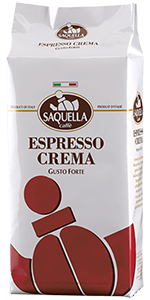 Saquella Espresso Crema Gusto Forte 1kg Bohnen