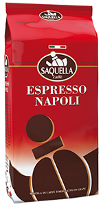Saquella Espresso Napoli 1kg Bohnen