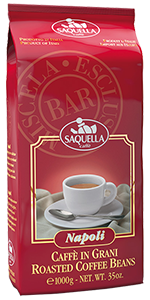 Saquella Espresso Napoli Bar 1kg Bohnen