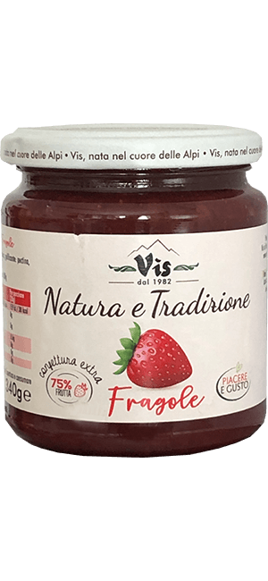 VIS Fragole - Erdbeere 340g VIS Fragole - Erdbeere 340g