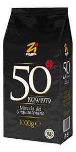 Zicaffe Espresso Cinquantenario 50° 1kg Bohnen
